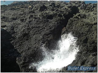 カイアマの潮吹き洞穴1
(Blowhole at Kiama)