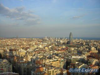 バルセロナ市内風景