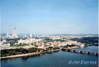 平壌市中心(西平壌)