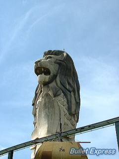 セントーサ島のマーライオン