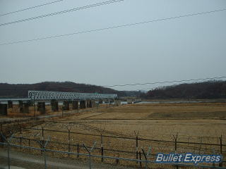 壊された京義線の鉄橋